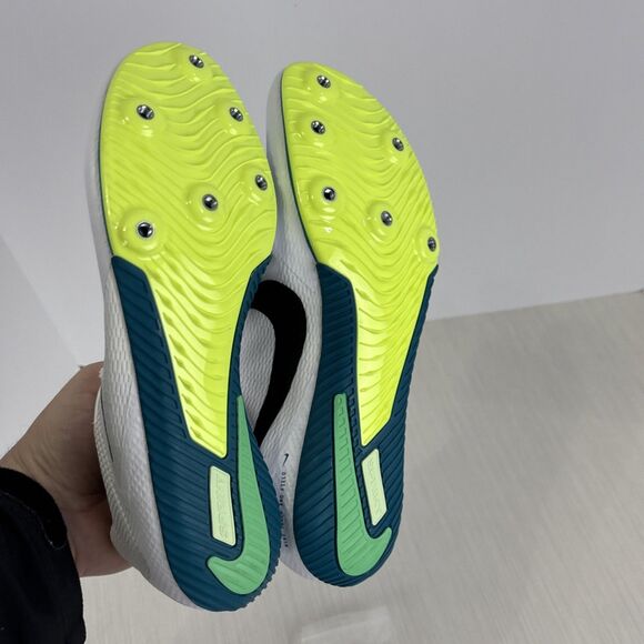 Nike Zoom Rival Sprint Track Spikes White Men's Size 10 FZ9663-102 NEW - Picture 7 of 8